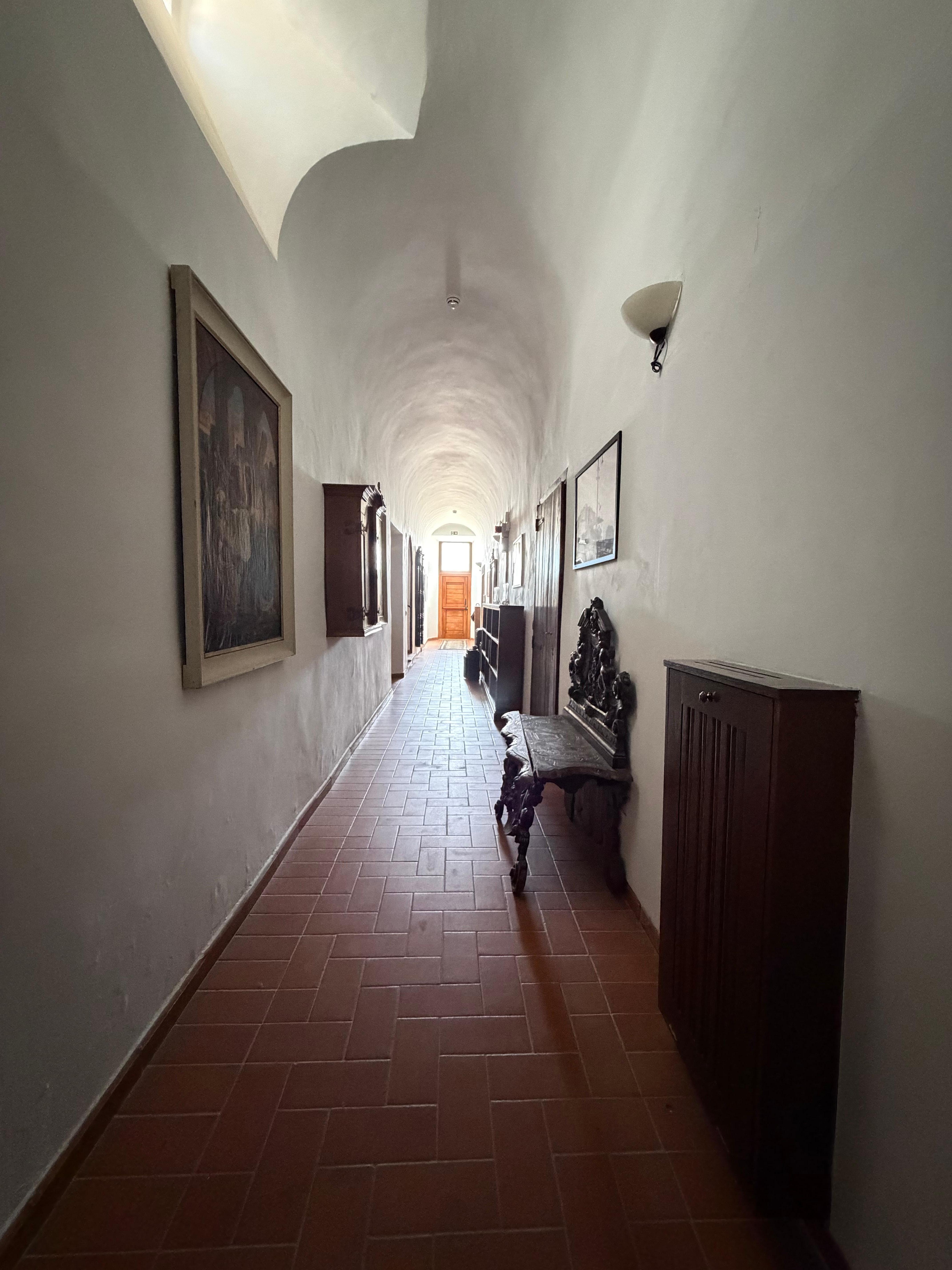 Inside corridors 