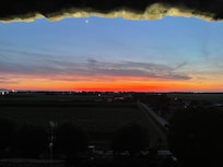 Sonnenuntergang vom Turm