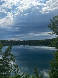 View from the back yard