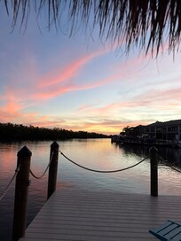 View from the dock