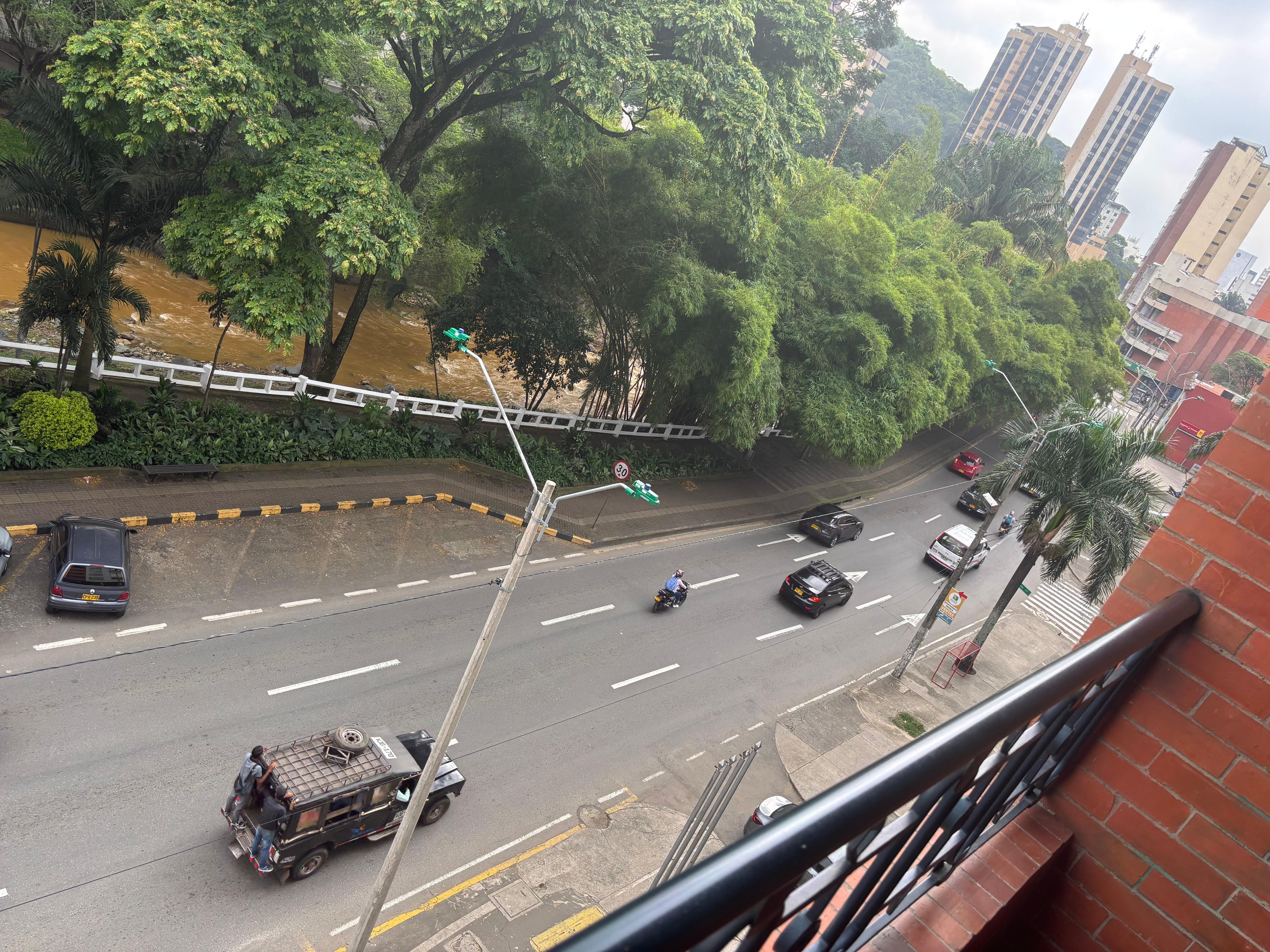 View from the balcony