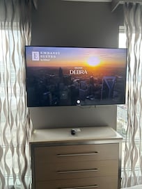 Being greeted when you walk into your room is a nice touch.