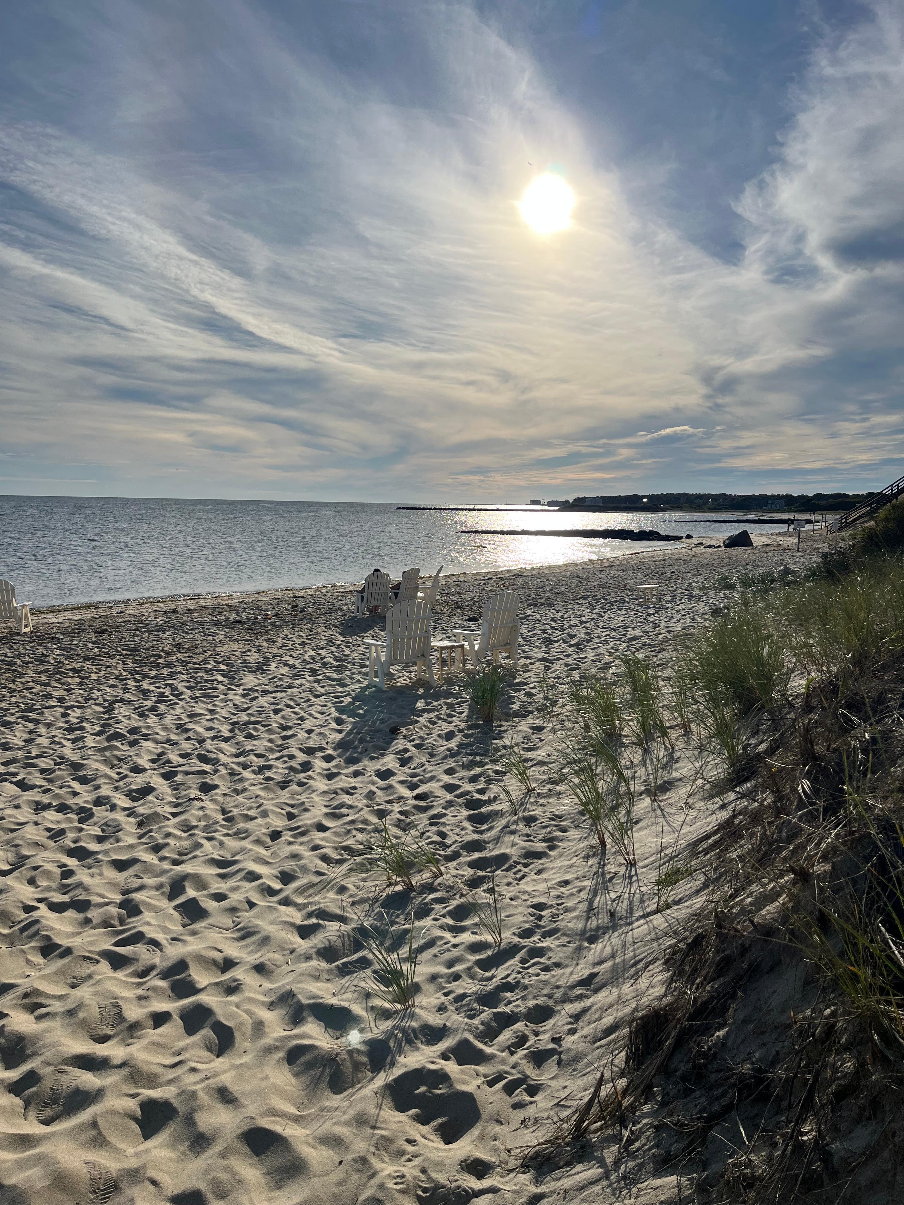 Small but nice sandy beach