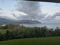 Sunset at Hanalei bay