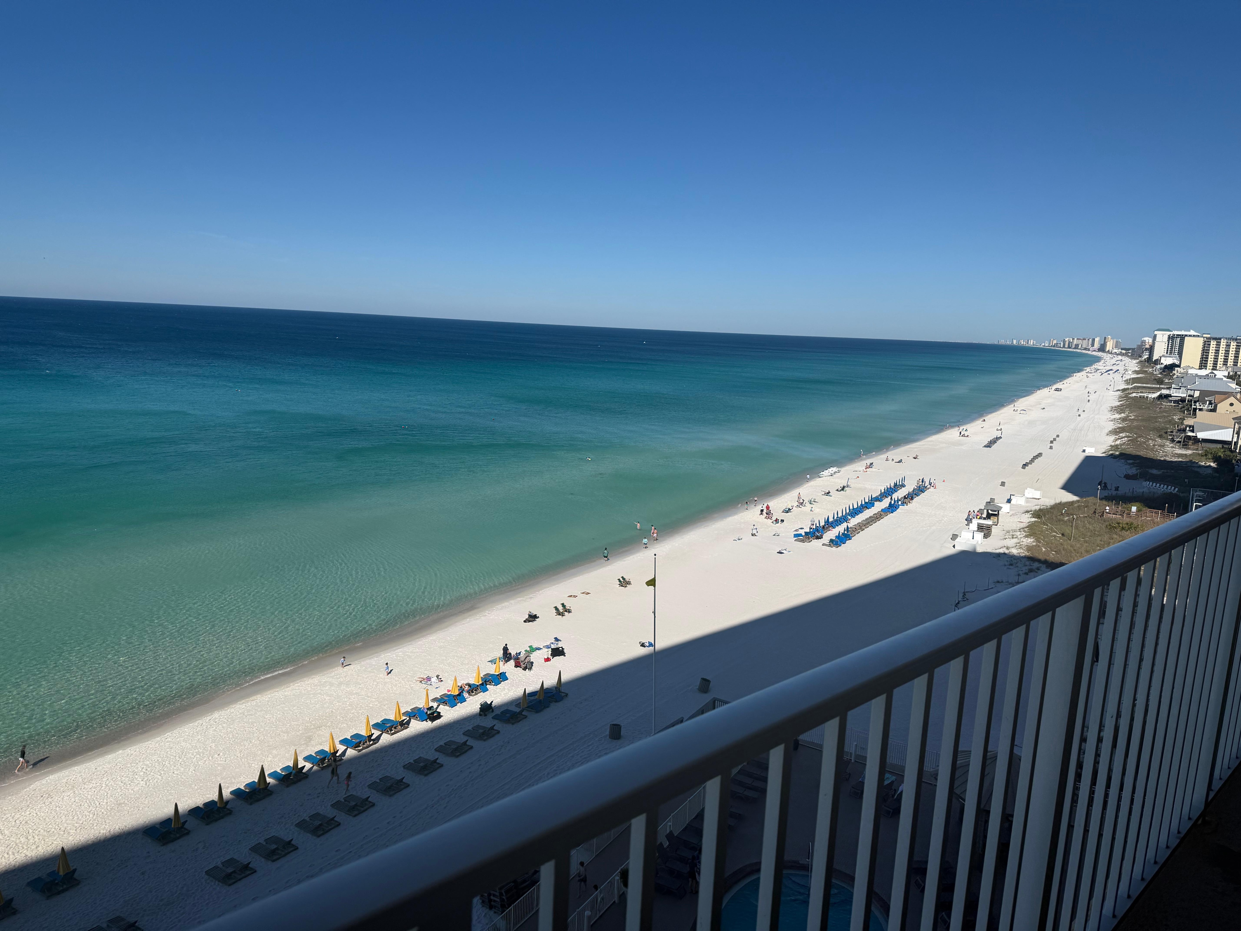 View from large porch