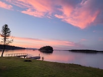 Sunset from the patio