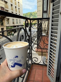 View from the balcony