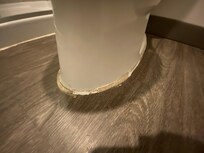 Shoddy work by renovating crew