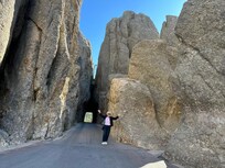 The Needles Hwy. one of the most beautiful scenic views I’ve seen.