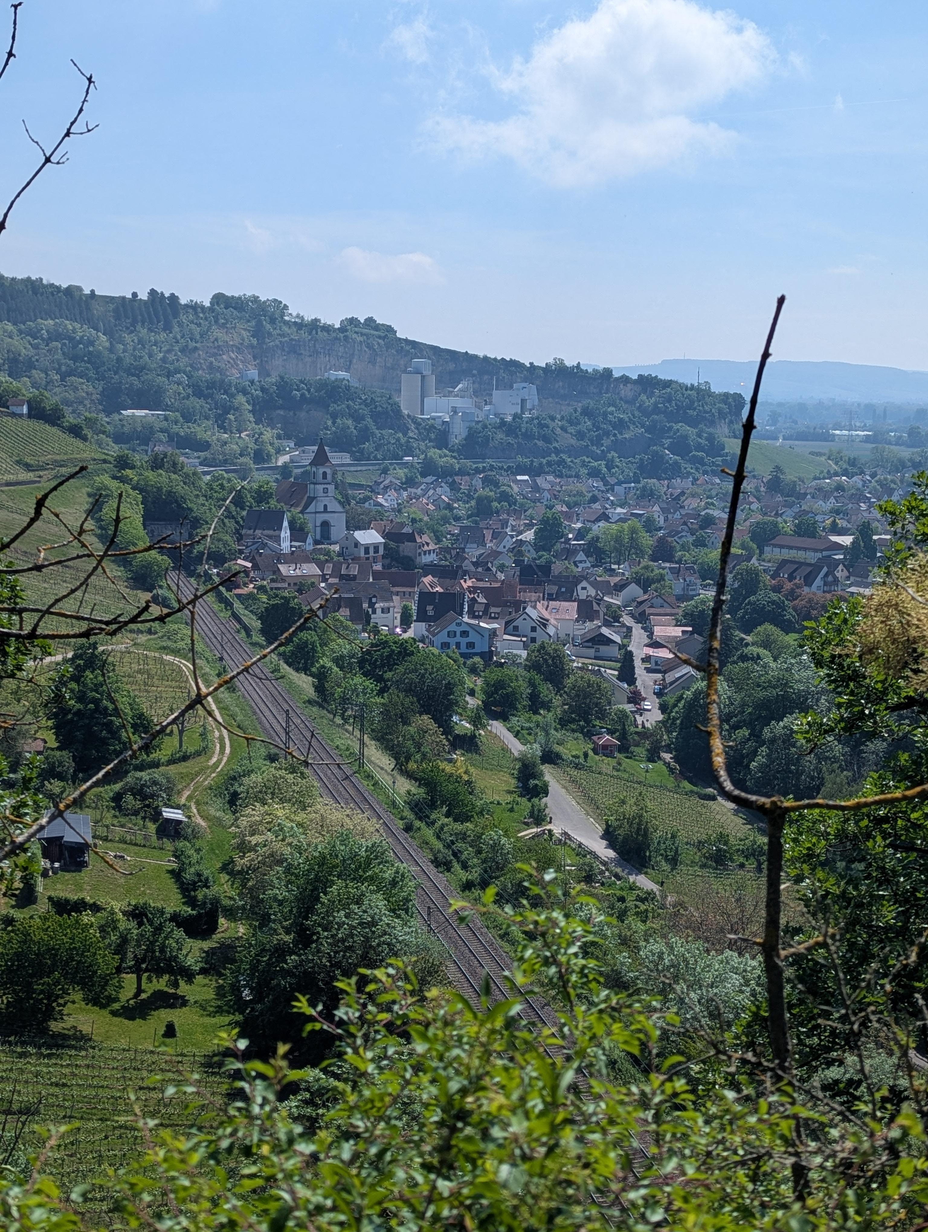 Blick auf Istein