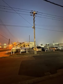 Nearby carpark next to the hotel.