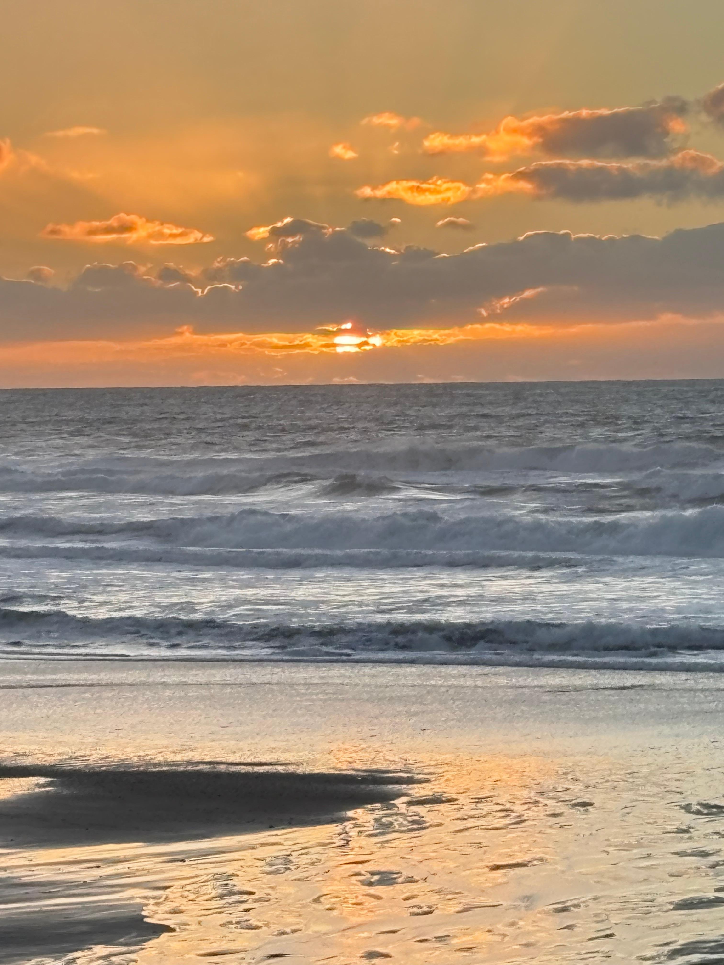 Monday 11/17/2025 sunset outside our hotel room!