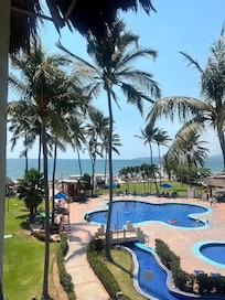 Balcony view Top floor block 4