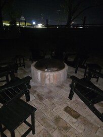 Great fire pit set up
