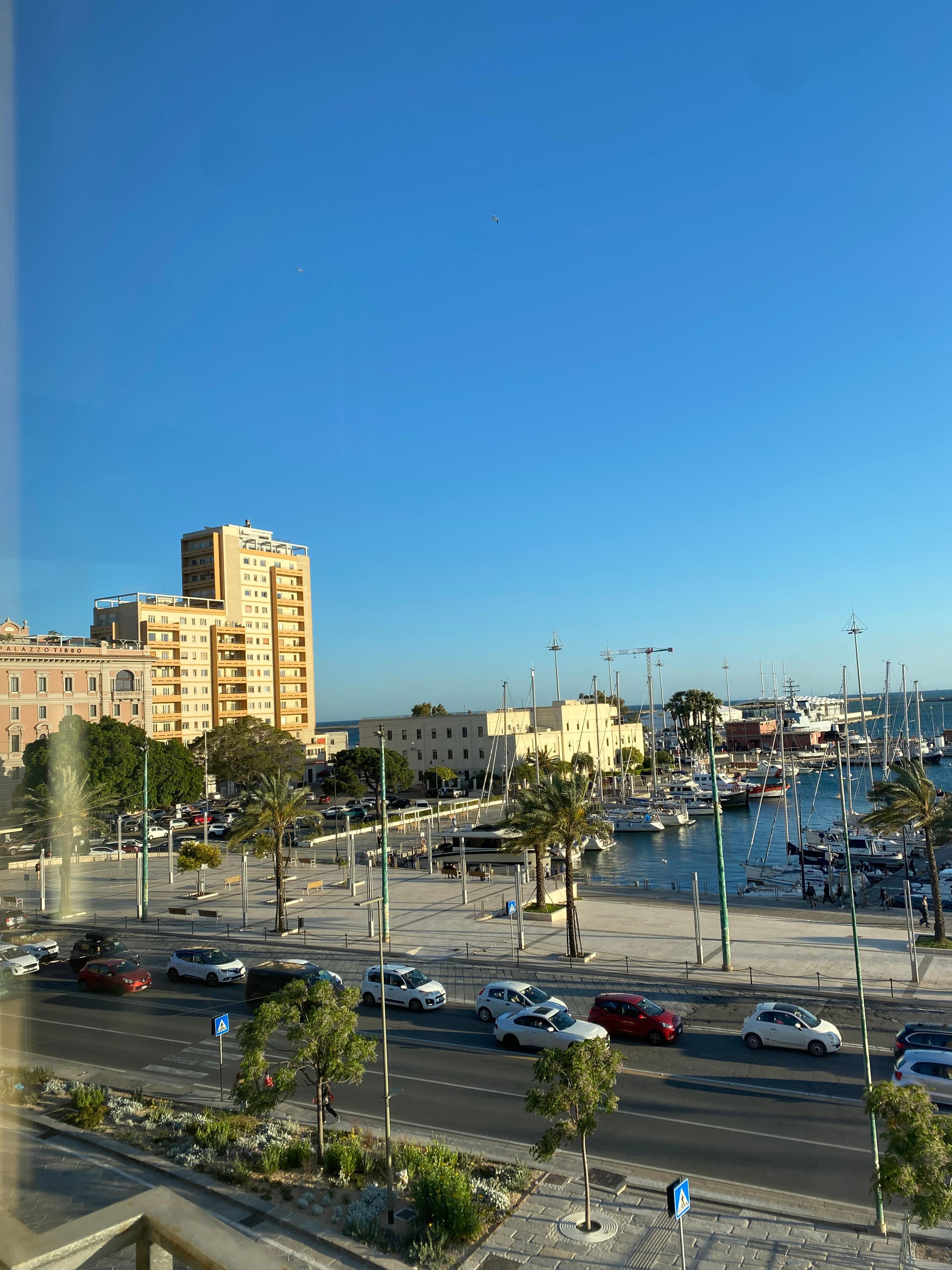View from the breakfast room. 