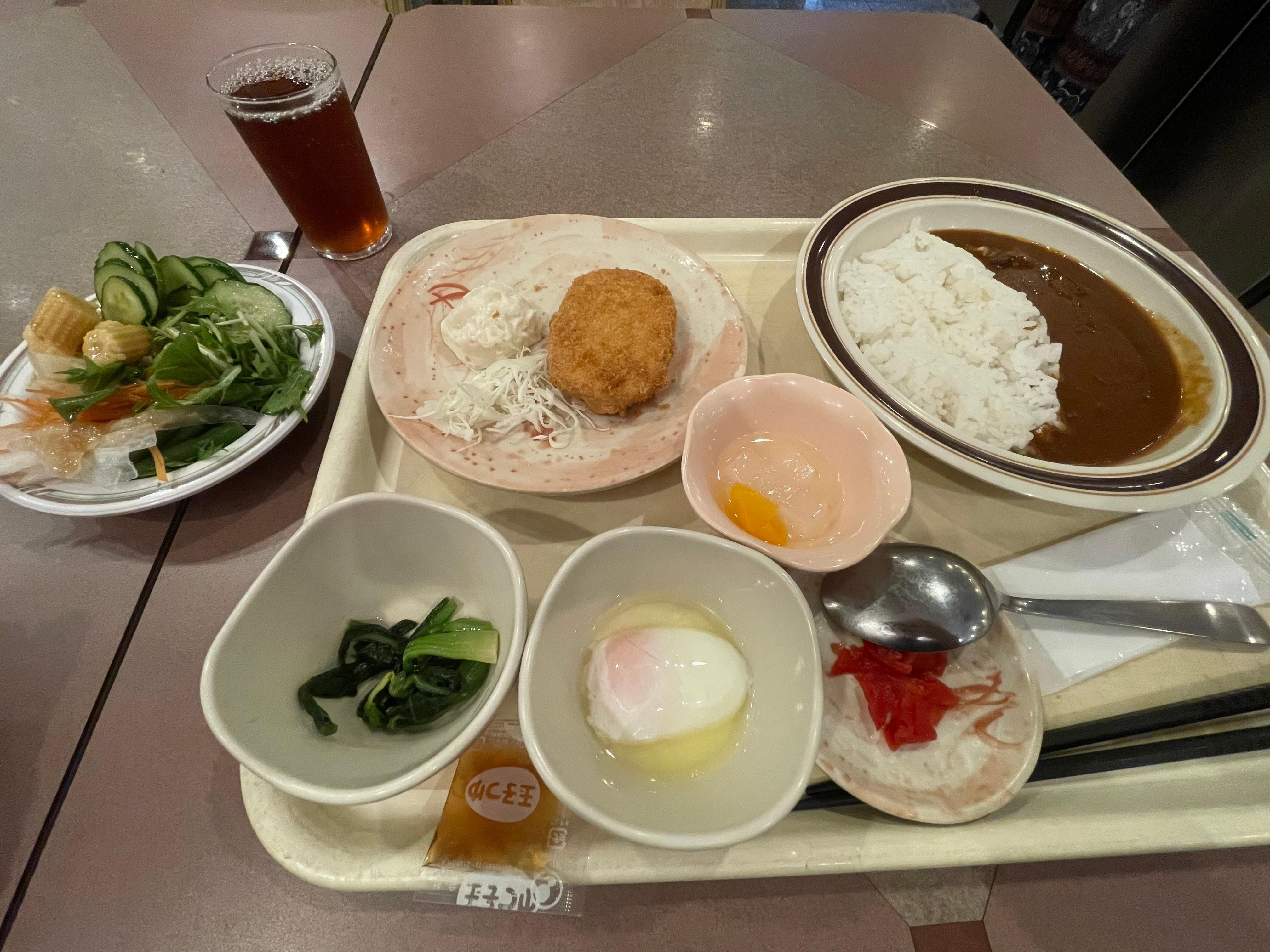 夕食②カレー