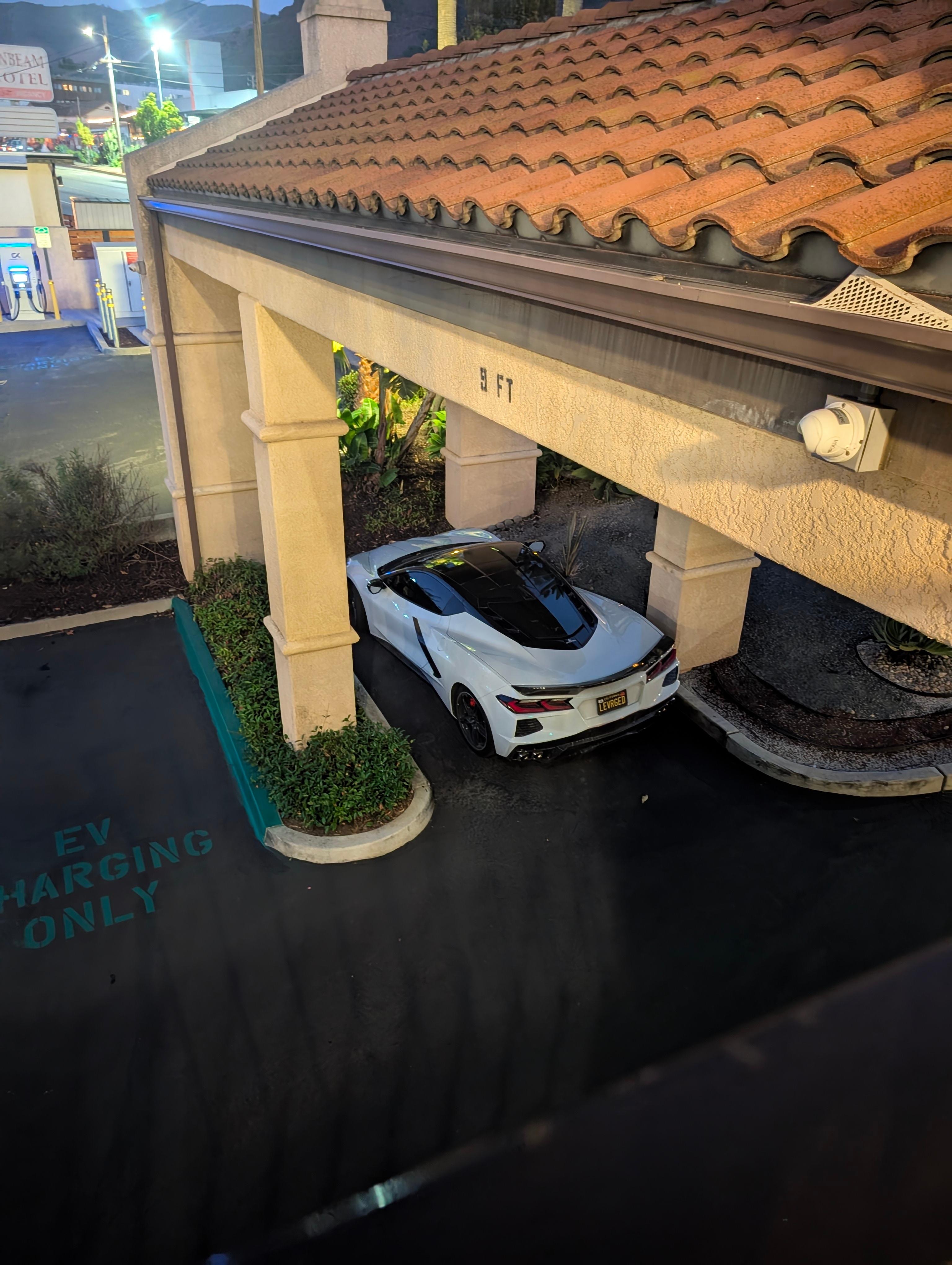 Safe parking for a 1250 HP, and also my 200 hp... 