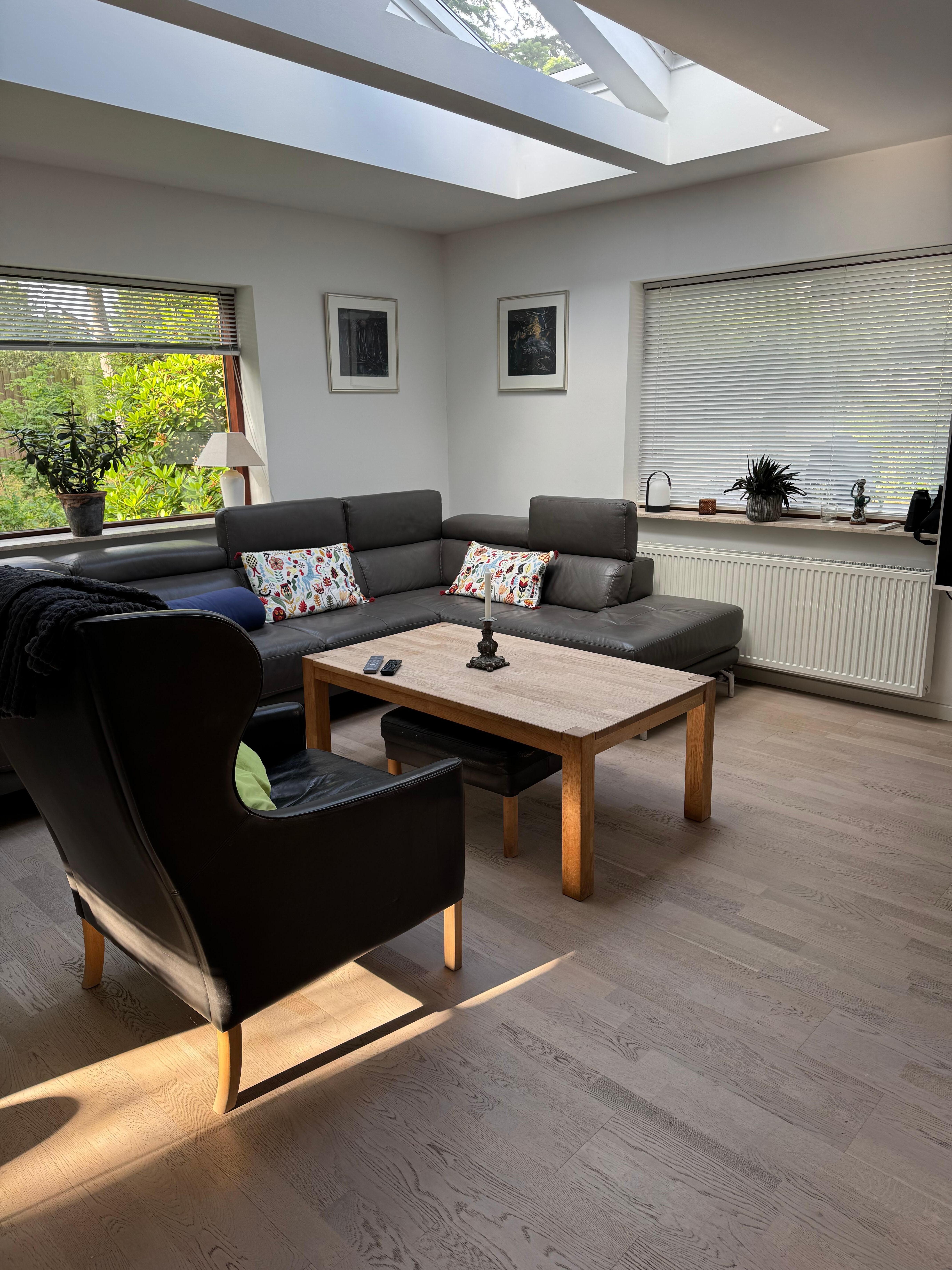 Part of open plan living area