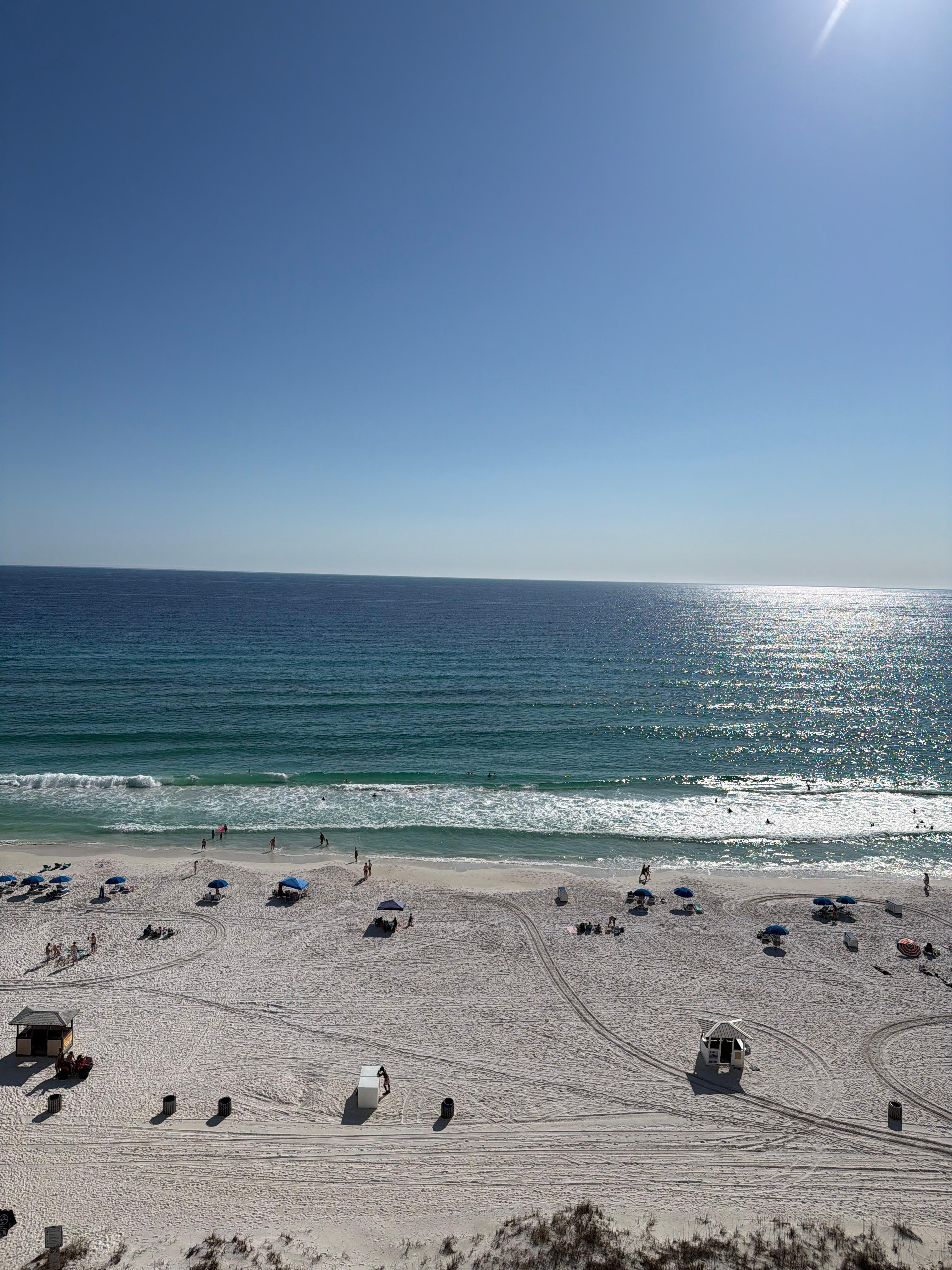 Picture from the balcony.