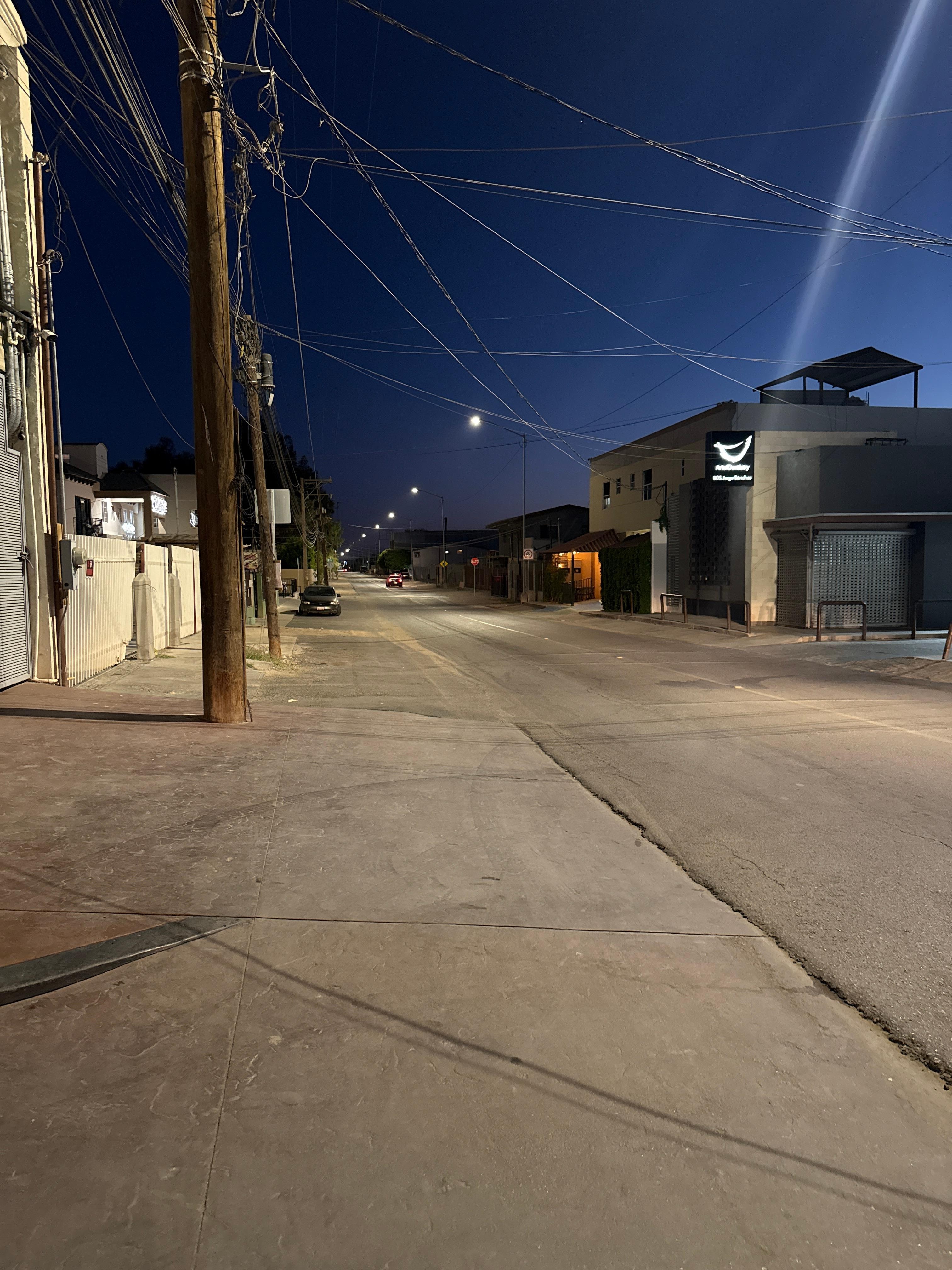 A ghost town once all the medical offices close.