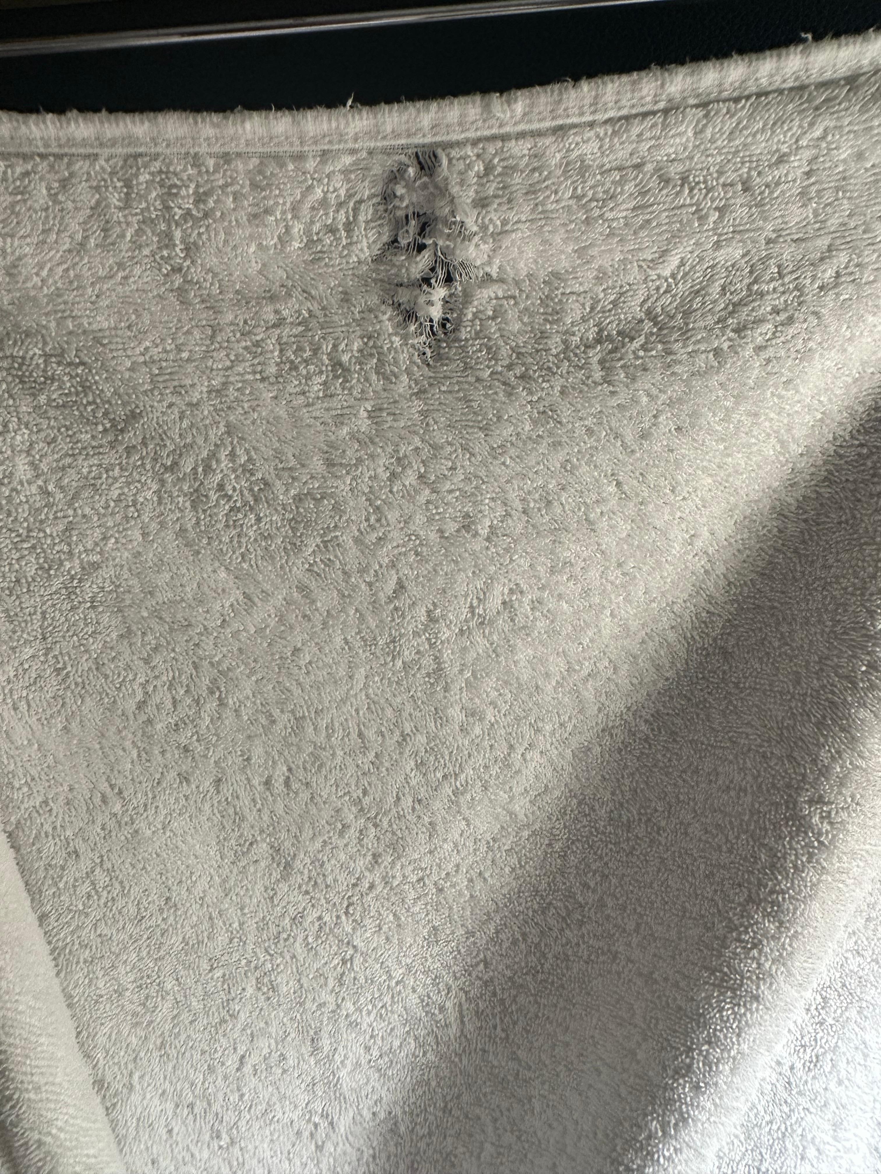 Old towels. 
