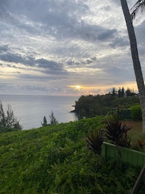 Sunrise from the deck