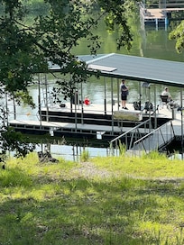 The dock