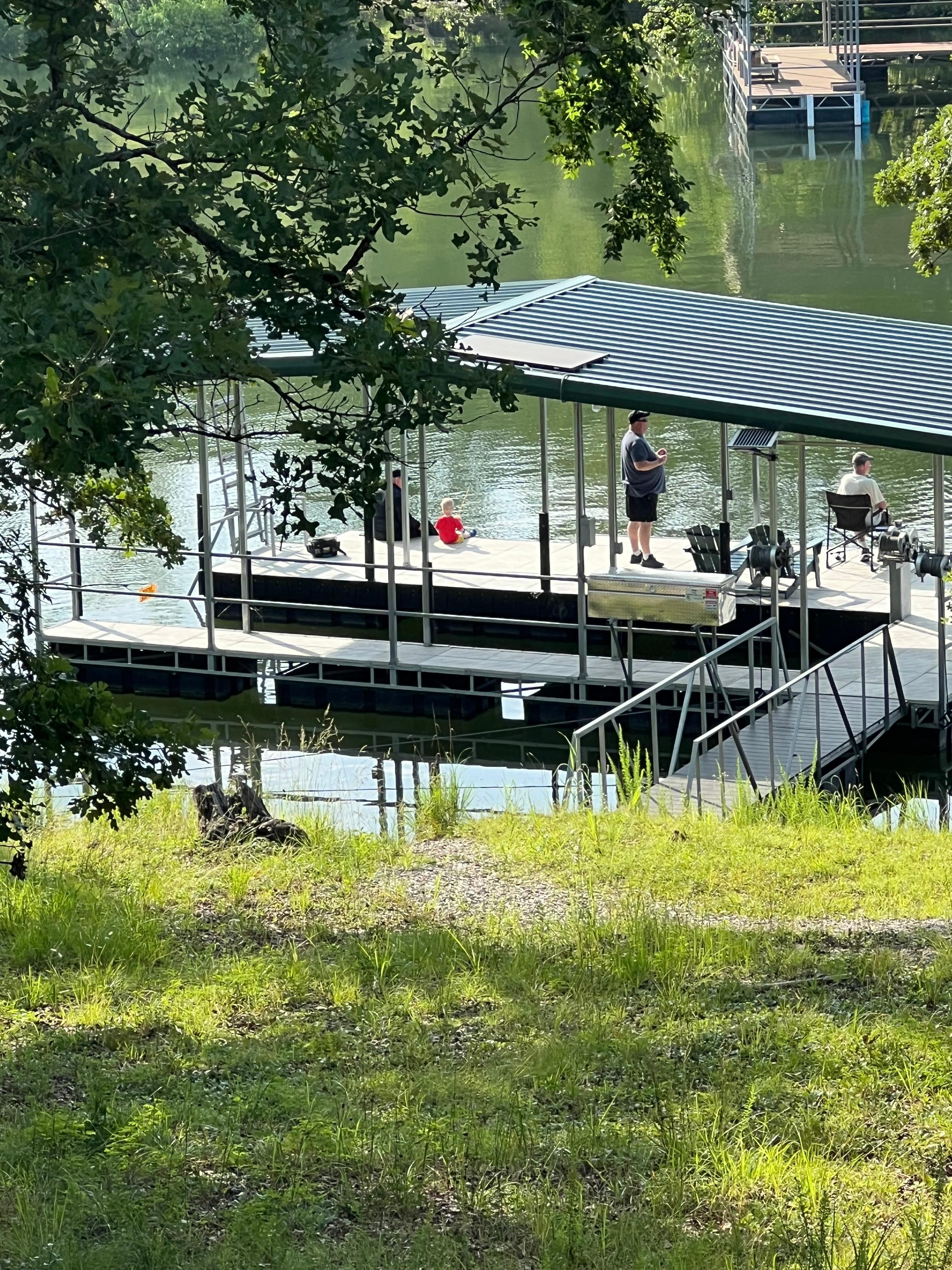 The dock