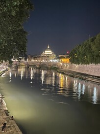 River walk is across the street.