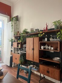 The lounge area