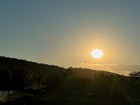 Relaxing time on the back deck.