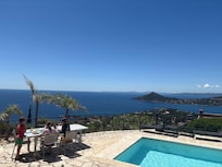 Lunch by the pool