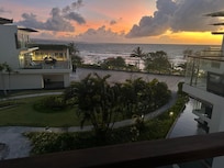 Sunset from our room