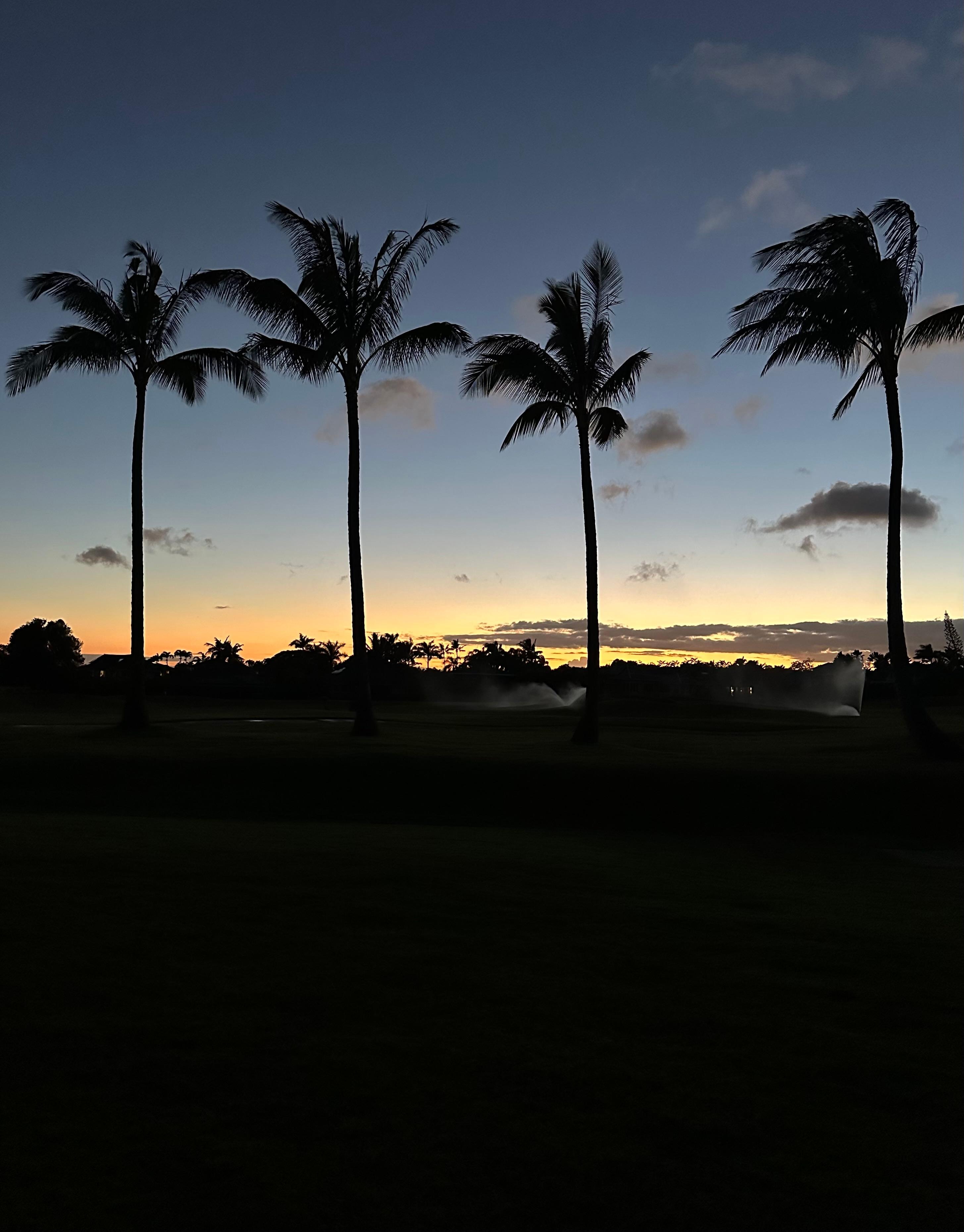 Sunset from the Lanai