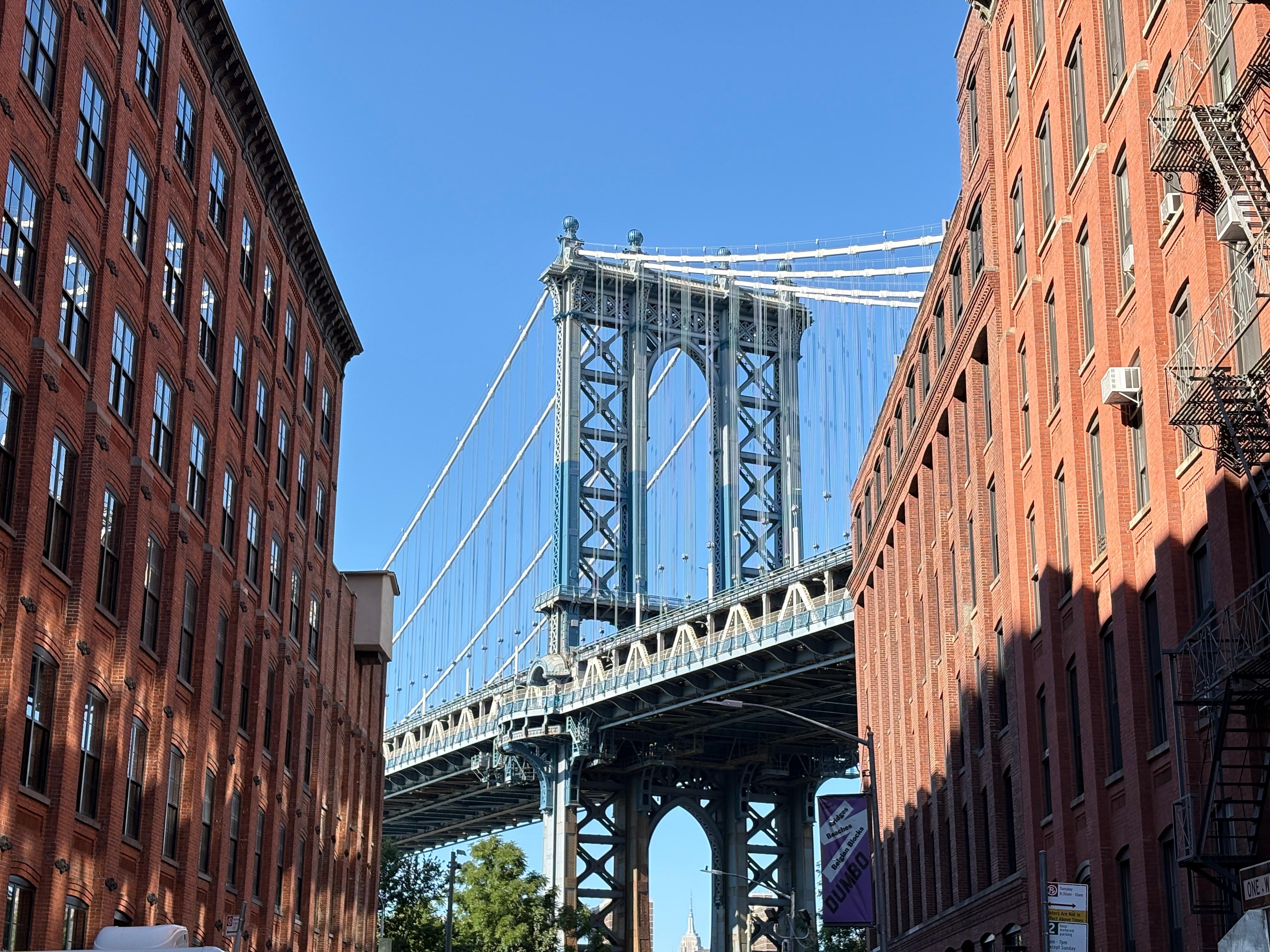 ダンボからのマンハッタン橋