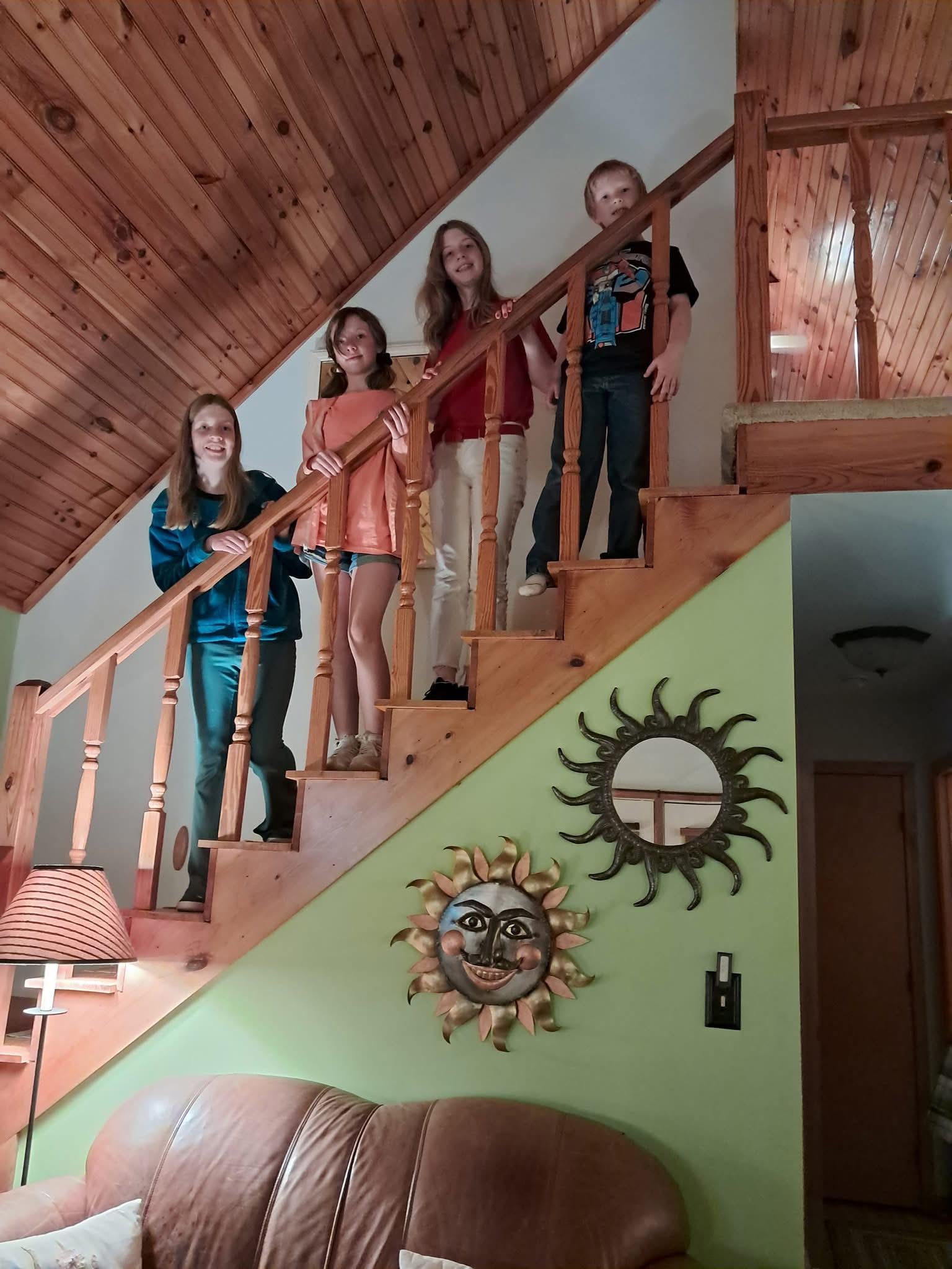 My grandchildren visited.!