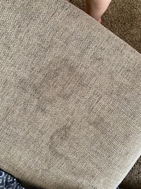 stains all over sectional