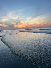 Beautiful sunrise on the beach