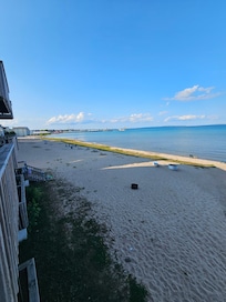 Looking north