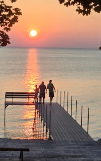 Enjoying our 1st sunset here