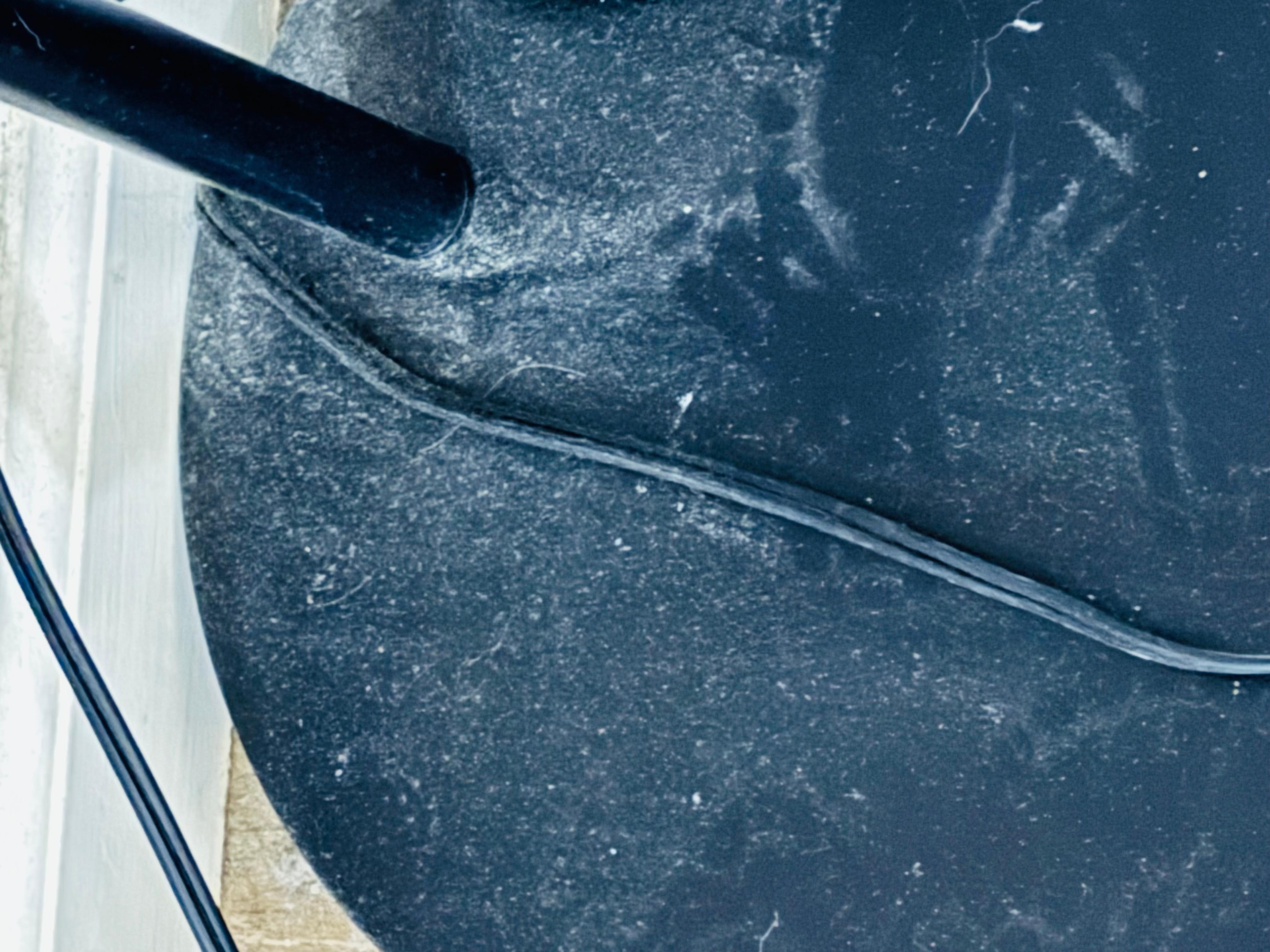 Base of light stand  all dust.