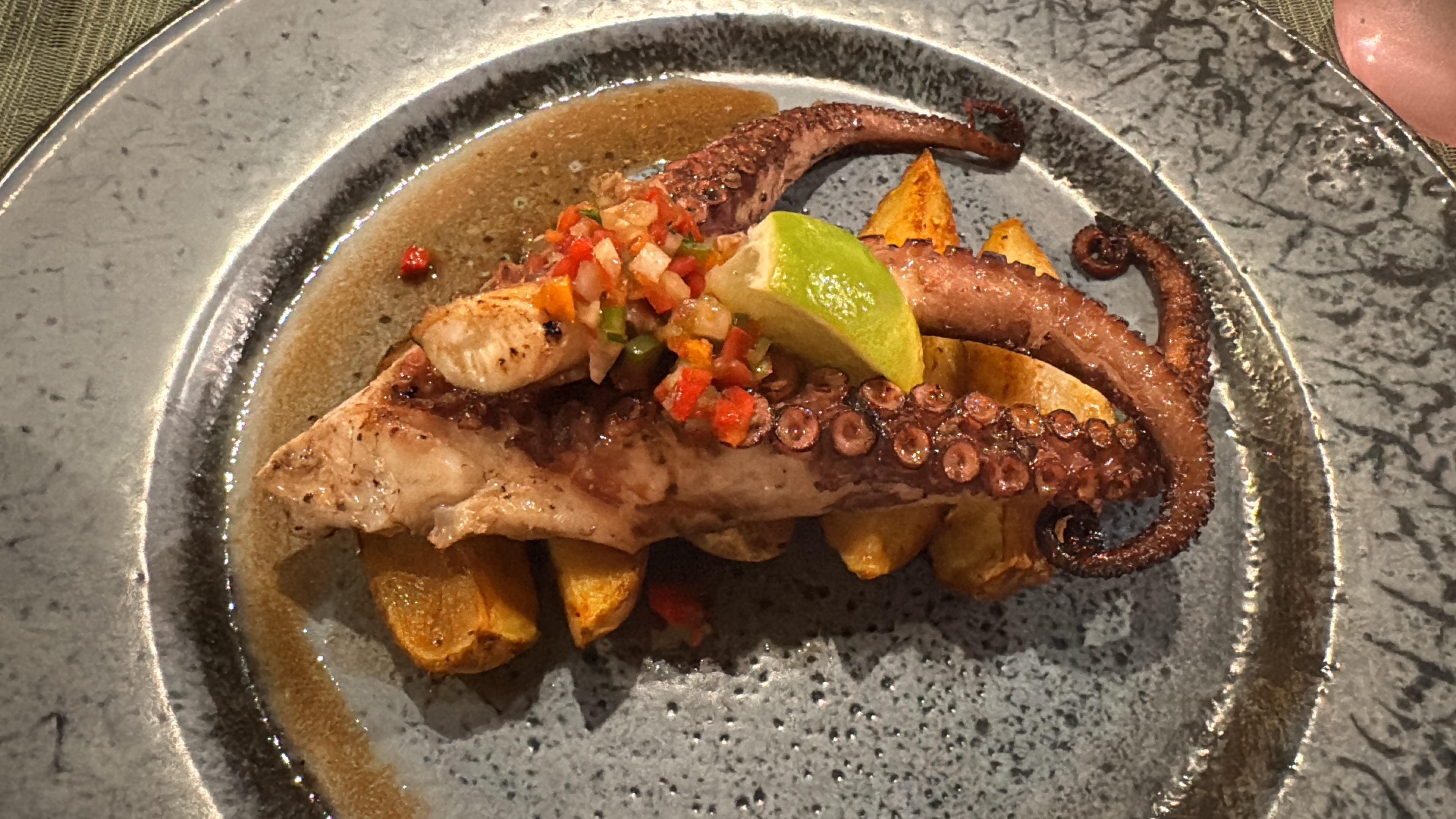 Food poisoning octopus 