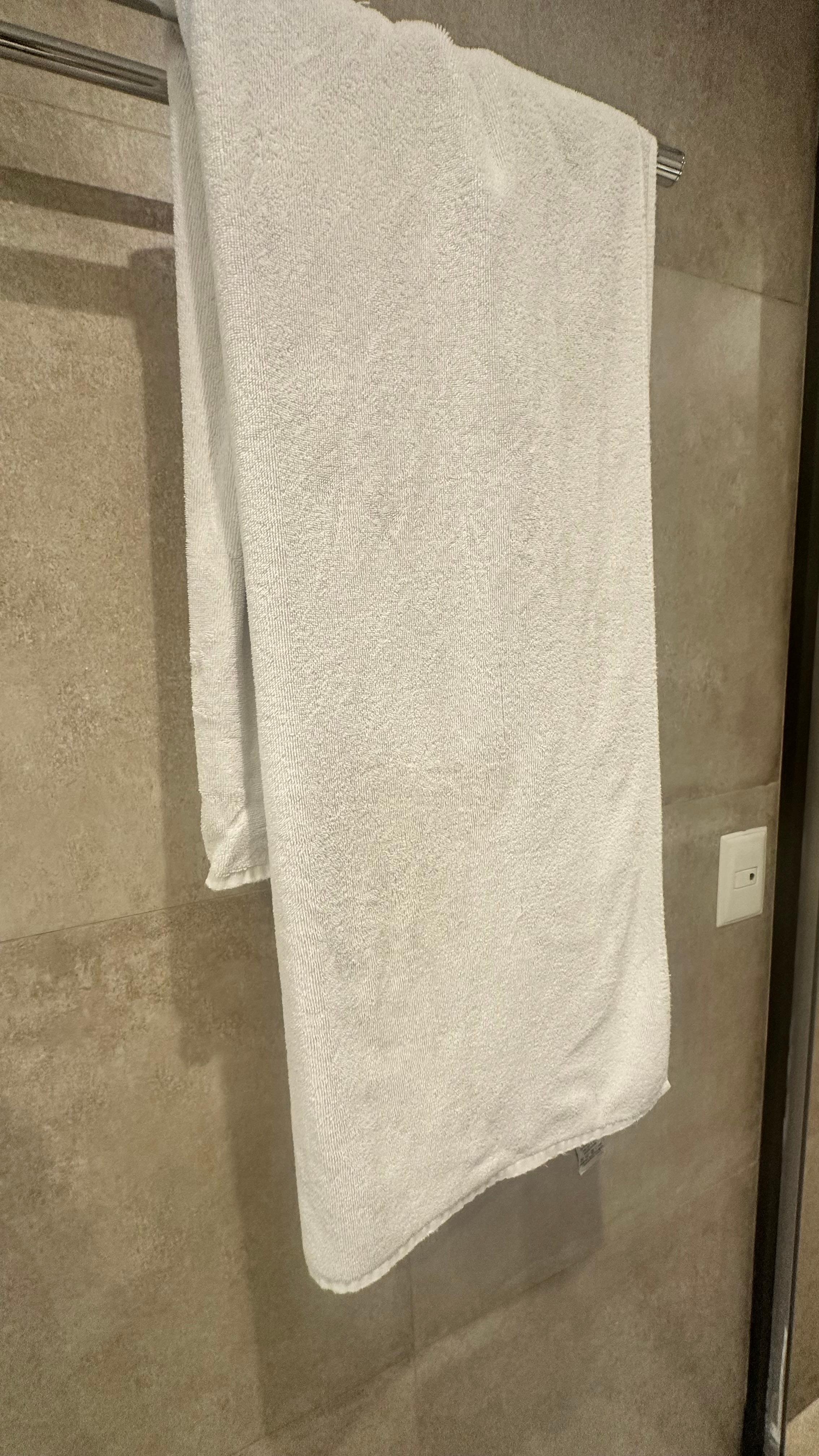Worn towel