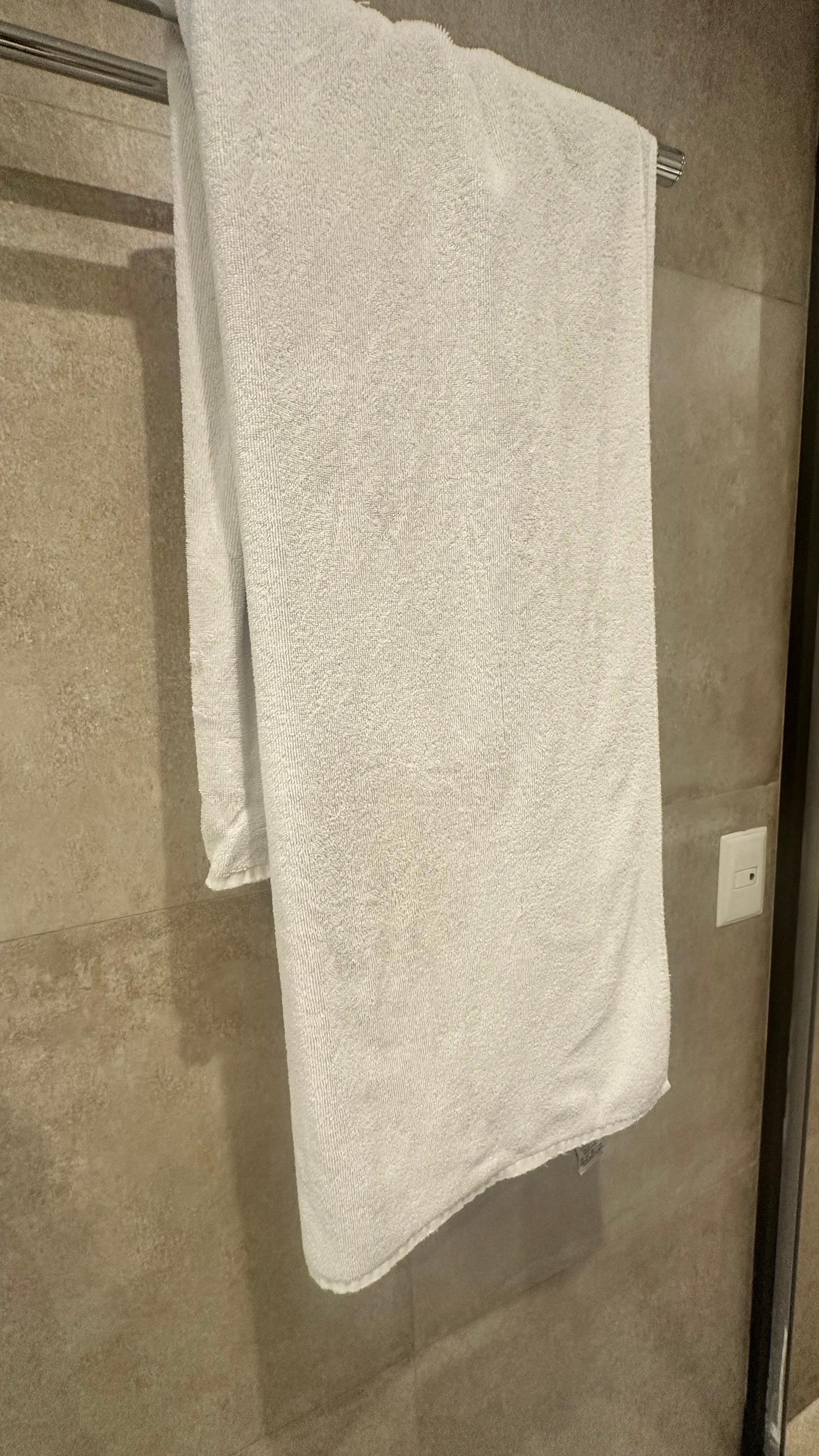 Worn towel