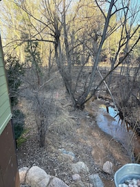 Out the back stairs