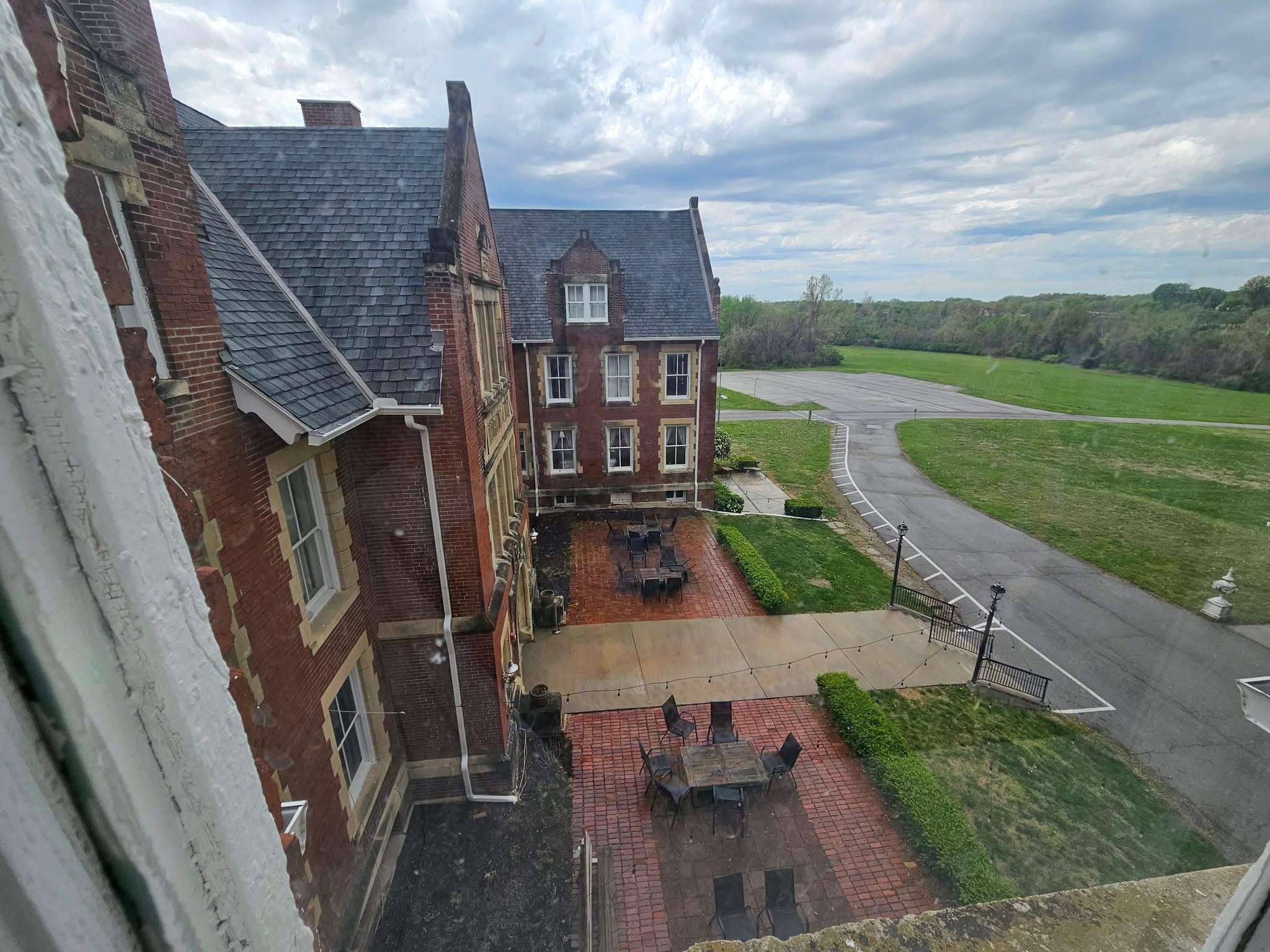 view from Bridal Suite