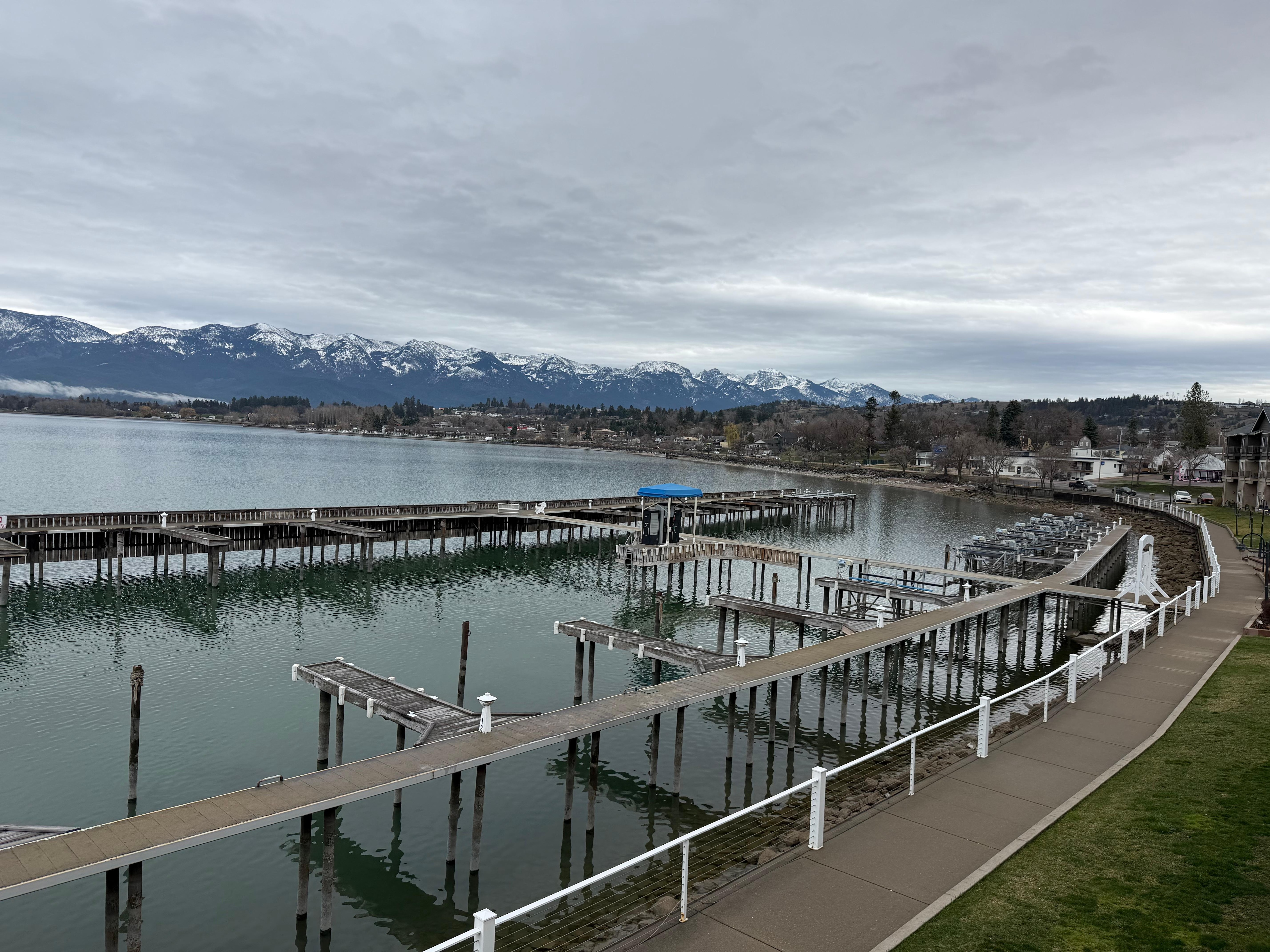 Flathead Lake view from my balcony
