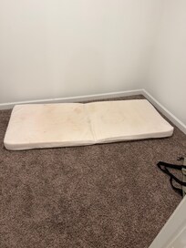 Mattress found in Master closet