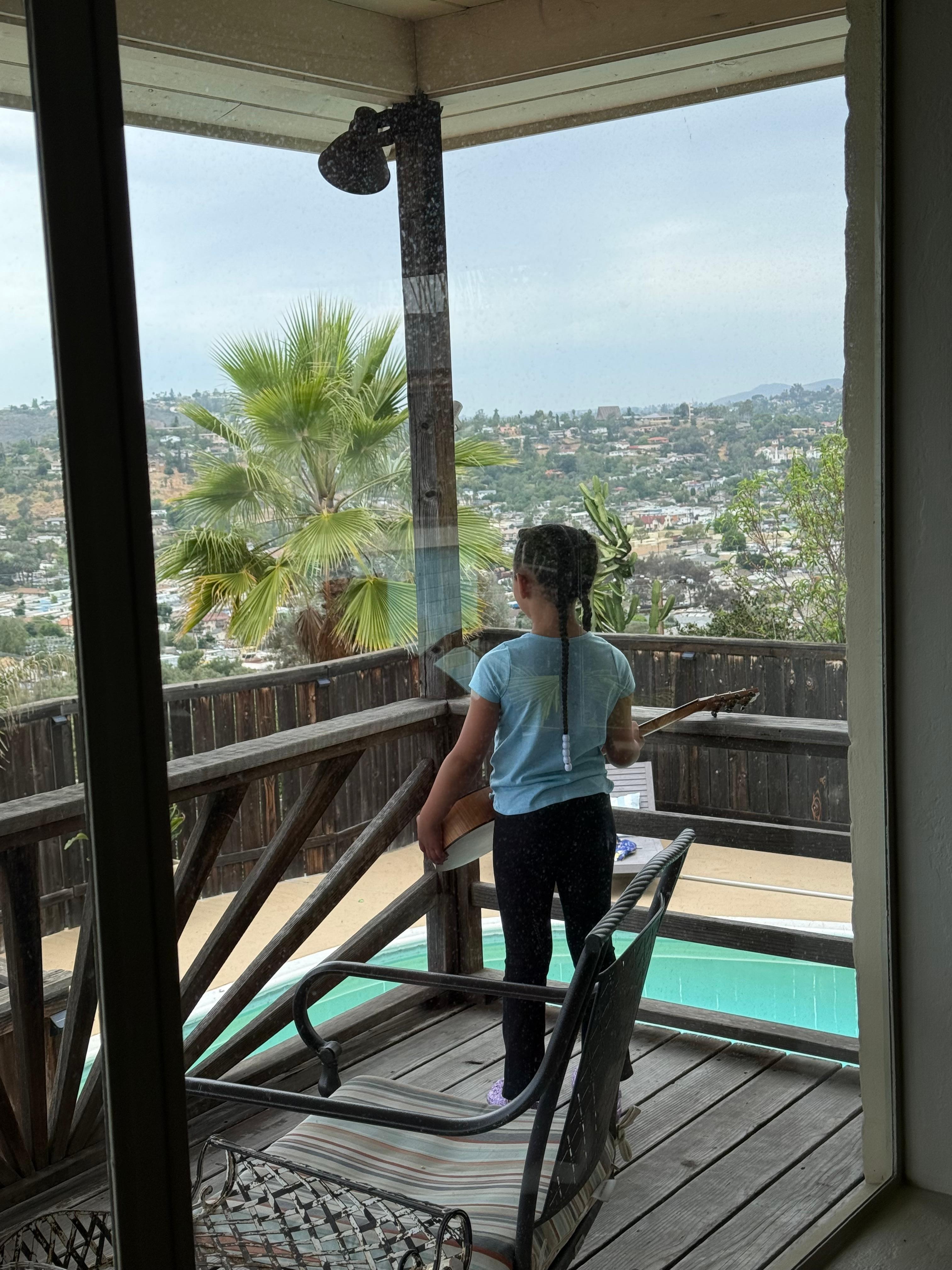 Enjoying the view