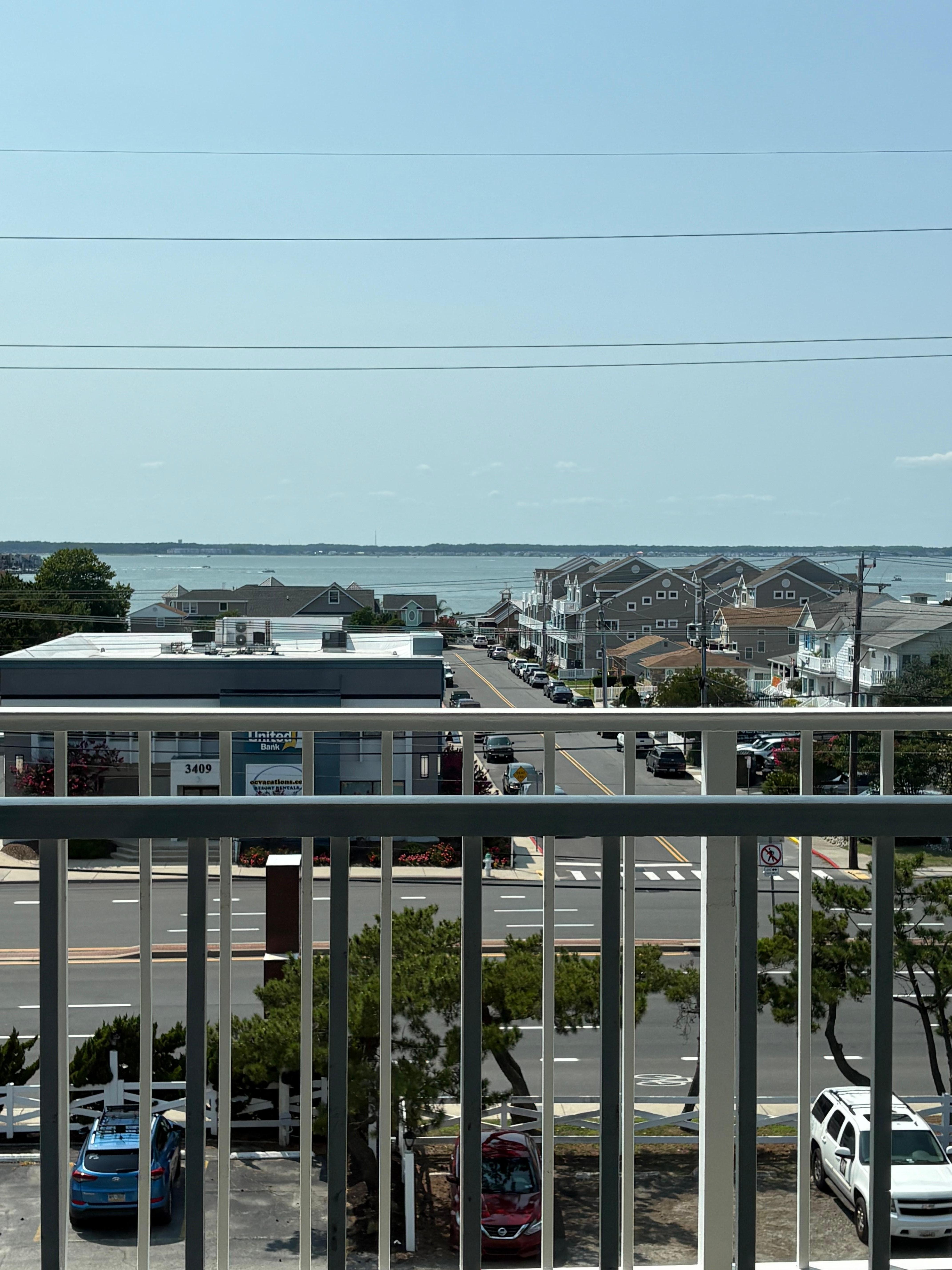 View from our room and balcony 